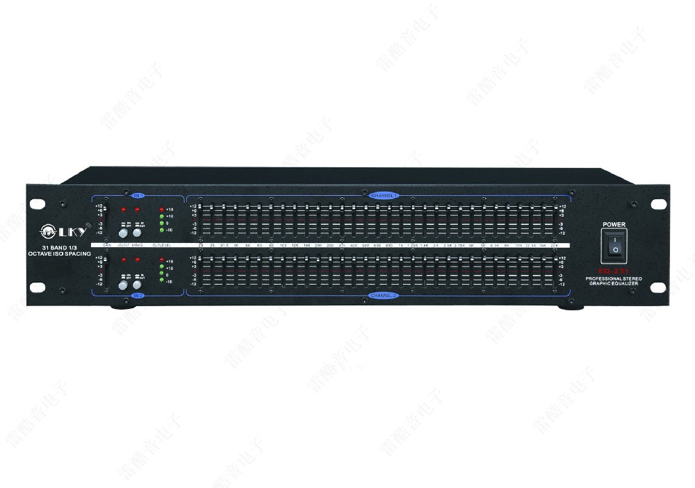 双31段均衡器 EQ-231