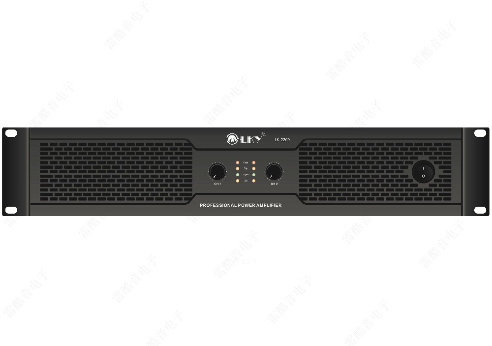 双通道专业定阻功放LK-2650