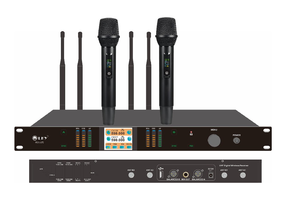 Ai真分集无线话筒 KU-520